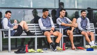 رباعي برشلونة السابق في صفوف إنتر ميامي