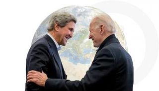 جون كيري مع الرئيس جو بايدن  - أرشيفية