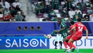 من مباراة السعودية وعمان - كأس آسيا 2023