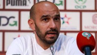 وليد الركراكي مدرب منتخب المغرب