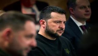 الرئيس الأوكراني فولوديمير زيلينسكي