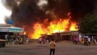 ألسنة النار تشتعل في السودان مع استمرار المعارك - أرشيفية