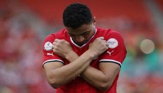 مصطفى محمد مهاجم منتخب مصر