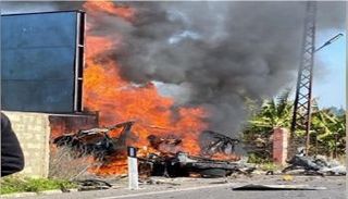 جانب من الضربة الإسرائيلية