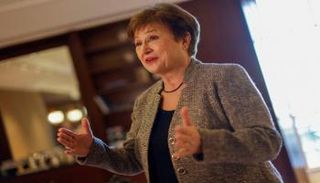 المديرة العامة لصندوق النقد الدولي كريستالينا جورجيفا 