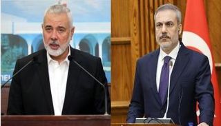 إسماعيل هنية وهاكان فيدان