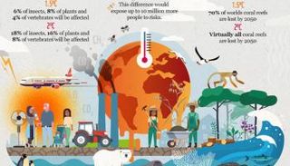متوسط ارتفاعات درجة الحرارة العالمية