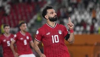 محمد صلاح مهاجم منتخب مصر