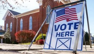 لافتة انتخابية في الولايات المتحدة