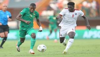 من مباراة موريتانيا والرأس الأخضر في كأس أمم أفريقيا 2023  