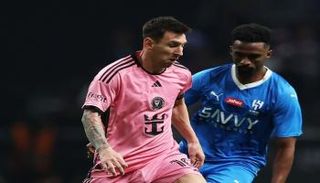 ليونيل ميسي في مباراة الهلال وإنتر ميامي