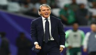 روبرتو مانشيني مدرب المنتخب السعودي