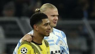 إيرلينغ هالاند مع جود بيلينغهام