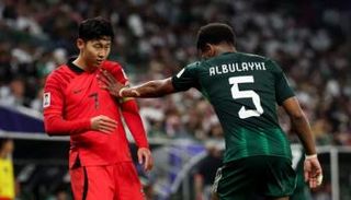 علي البليهي وسون هيونغ مين - كأس آسيا 2023