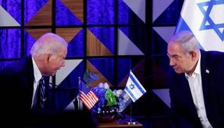 بايدن ونتنياهو في لقاء سابق