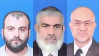 من اليمين- سامح السراج، روحي مشتهى،سامي عودة