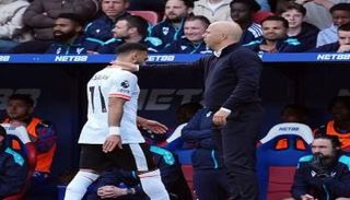 محمد صلاح وأرني سلوت