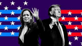 دونالد ترامب وكاملا هاريس