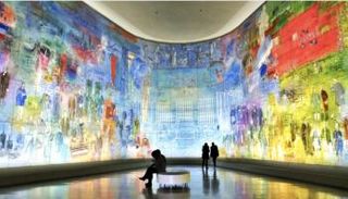 جانب من متحف الفن الحديث في باريس