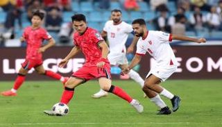 من مباراة الأردن وكوريا الجنوبية