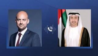الشيخ عبدالله بن زايد آل نهيان وجان نويل بارو 