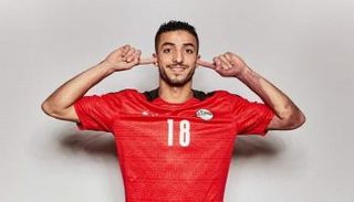 محمد عبدالمنعم لاعب منتخب مصر