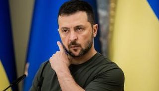 الرئيس الأوكراني فولوديمير زيلينسكي
