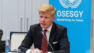 المبعوث الخاص للأمم المتحدة إلى اليمن هانس غروندبرغ