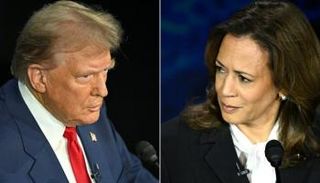 كامالا هاريس ودونالد ترامب