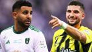 محرز ضد عوار.. كيف ظهر ثنائي الجزائر في ديربي جدة؟ (فيديو)