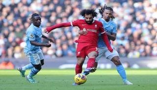 محمد صلاح ضد مانشستر سيتي