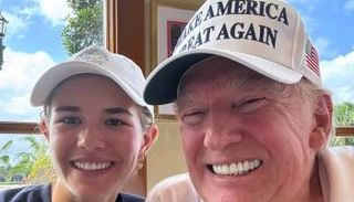ترامب وحفيدته كاي