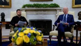 بايدن وزيلينسكي