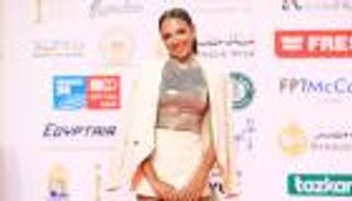 بسنت صيام تخطف الأنظار في مهرجان القاهرة.. إثارة وأناقة