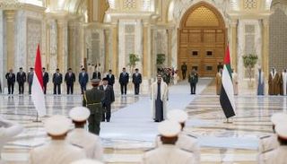 الشيخ محمد بن زايد آل نهيان وبرابوو سوبيانتو