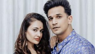 الفنانة يوفياكا شودري وزوجها برنس نارولا