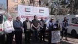 الإمارات تسلم مستشفيات غزة سيارات إسعاف حديثة ضمن «الفارس الشهم 3»