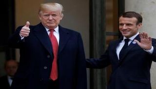 ماكرون وترامب 