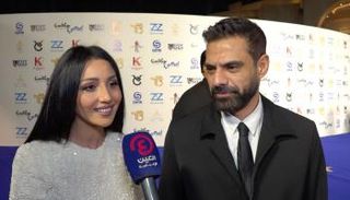 أمير طعيمة وزوجته