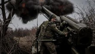 جندي أوكراني في الجبهة