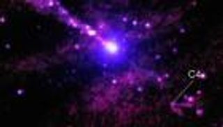 انفجار كوني بحجم مجرة.. علماء ناسا يرصدون تصادما هائلا (فيديو)