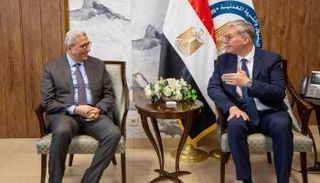 وزير البترول المصري مع قيادات البرلمان