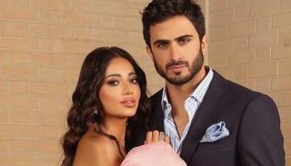 رحمة رياض رفقة زوجها ألكسندر علوم 