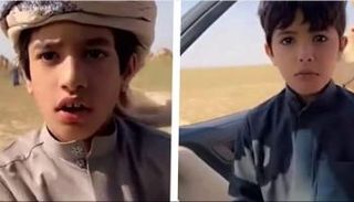 الطفلان اللذان تركهما والدهما في البر