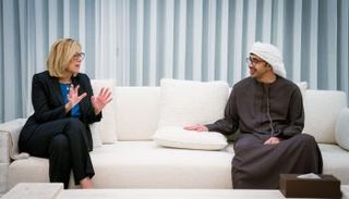 الشيخ عبدالله بن زايد آل نهيان والمسؤولة الأممية