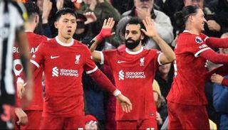 محمد صلاح لاعب ليفربول الإنجليزي