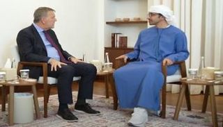 جانب من لقاء وزير الخارجية فيليب لازاريني المفوض العام لـ«الأونروا»