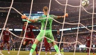 محمد صلاح يسجل في ملعب ميت لايف