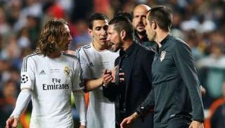 لوكا مودريتش ودييغو سيميوني