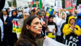 مسيرة مؤيدة لفلسطين في ميشيغان